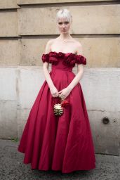 Lara Cosima Henckel von Donnersmarck at Giambattista Valli Show During Paris Fashion Week 03/01/2024