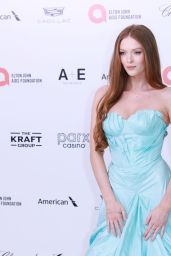 Larsen Thompson at Elton John AIDS Foundation Academy Awards Viewing Party in West Hollywood 03/10/2024
