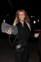 Laura Dunn Leaving Dinner at Cipriani