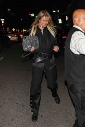 Laura Dunn Leaving Dinner at Cipriani