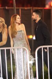 Lindsay Lohan and Bader Shammas Departs Vanity Fair Oscars Party in Beverly Hills 03/10/2024