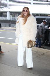 Lindsay Lohan Grace "The Drew Barrymore Show" to Promote "Irish Wish" in New York 03/05/2024