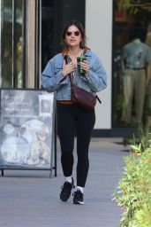 Lucy Hale - Stops by Erewhon in Studio City 03/15/2024