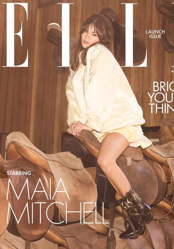 Maia Mitchell - ELLE Australia March 2024 Cover
