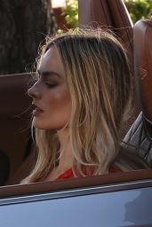 Margot Robbie at Chanel Commercial Set in California 03/08/2024