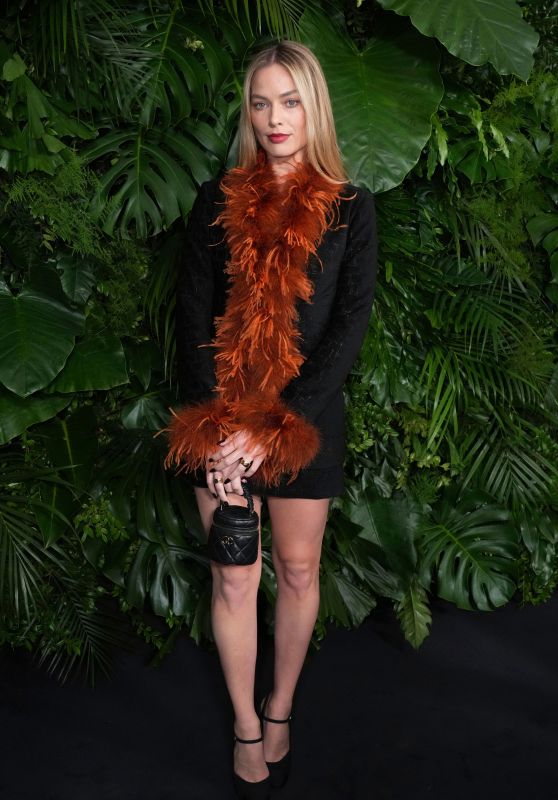 Margot Robbie at Charles & Finch pre-Oscar Party in Los Angeles 03/09/2024
