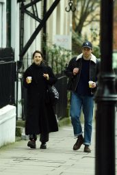 Marisa Abela and Jamie Bogyo Out in North London 03/20/2024