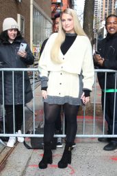 Meghan Trainor Visits LIVE With Kelly and Mark in New York 03/19/2024