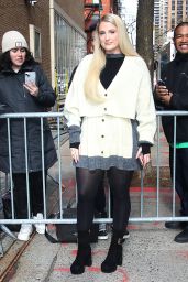 Meghan Trainor Visits LIVE With Kelly and Mark in New York 03/19/2024
