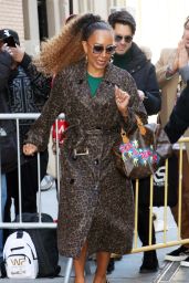 Melanie Brown Stepping Out From ABC Studios in New York 03/25/2024
