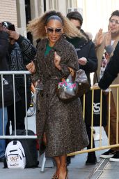 Melanie Brown Stepping Out From ABC Studios in New York 03/25/2024