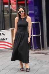 Myleene Klass Looks Chic in Black in London 03/28/2024