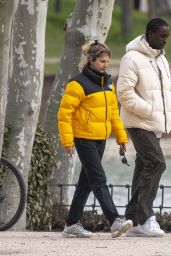 Najwa Nimri With Her Boyfriend the Model Jose Mendes Vieira Out in Madrid 03/07/2024