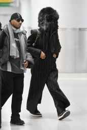 Naomi Campbell Arrives at JFK Airport in New York 03/06/2024