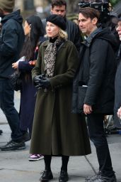 Naomi Watts Filming at "The Friend" Set in Brooklyn 03/06/2024