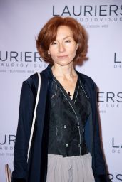 Natalia Bogdanovska at Lauriers de l’Audiovisuel Ceremony in Paris 02/26/2024