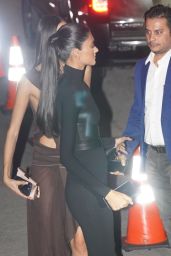 Neelam Gill in a Turtleneck and Pencil Skirt Arrives to the Beyonce and Jay-Z Oscars Oscars After Party in LA 03/10/2024