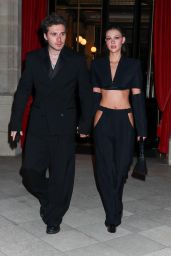 Nicola Peltz and Brooklyn Beckham at La Réserve Hotel in Paris 03/03/2024