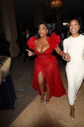 Niecy Nash and Jessica Betts at GLAAD Awards in Beverly Hills 03/14/2024