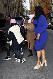 Nikki Byles Exiting the "Tamron Hall Show" in New York 03/19/2024
