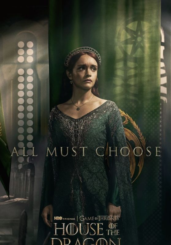 Olivia Cooke – “House of the Dragon Season 2” New Posters 2024