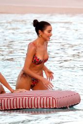 Olivia Culpo in a Bikini on the Beach in St Barts 03/07/2024