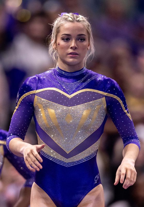 Olivia Dunne 2024 NCAA Gymnastics SEC Championships in New Orleans 03