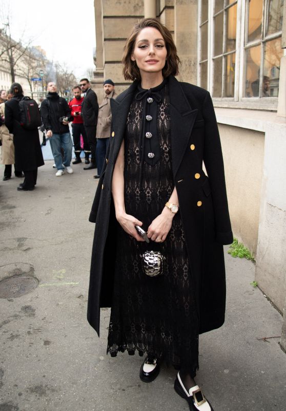 Olivia Palermo at Giambattista Valli Show During Paris Fashion Week 03/01/2024