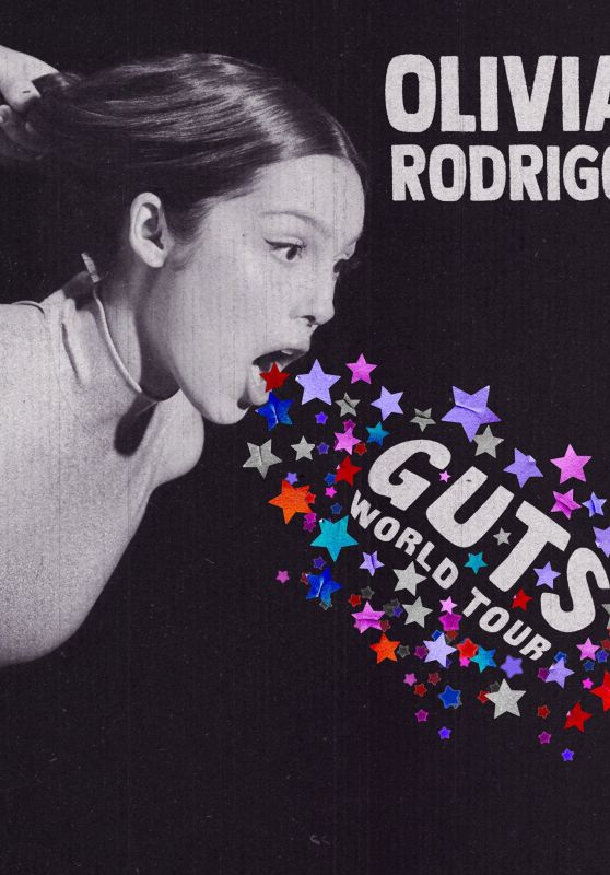 Olivia Rodrigo - Promotional Poster for "GUTS" World Tour 2024