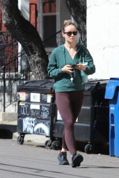 Olivia Wilde in Workout Outfit in Los Angeles 03/08/2024