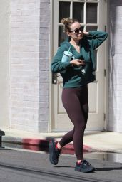 Olivia Wilde in Workout Outfit in Los Angeles 03/08/2024