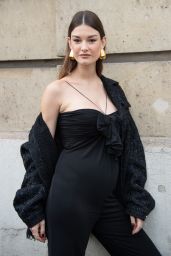 Ophelie Guillermand at Giambattista Valli Show During Paris Fashion Week 03/01/2024