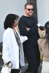 Pauletta Washington and Channing Tatum Out in Hollywood 03/12/2024