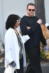 Pauletta Washington and Channing Tatum Out in Hollywood 03/12/2024