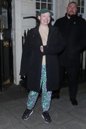 Sarah Snook Leaving The Royal Haymarket Theatre in London 03/16/2024