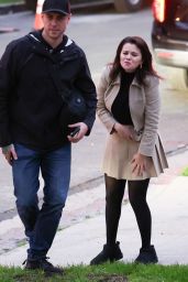 Selena Gomez at "Only Murders in the Building" Filming in Los Angeles 03/03/2024