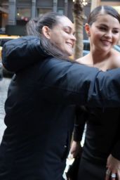 Selena Gomez Greeting Fans in New York 03/29/2024