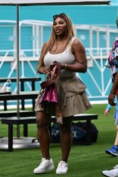 Serena Williams at the Semi-finals at the Miami Open 03/29/24