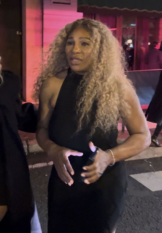 Serena Williams Night Out in Paris 03/01/2024