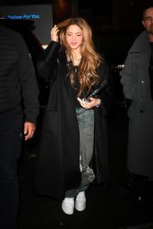 Shakira at BondST Japanese Restaurant in New York 03/28/2024