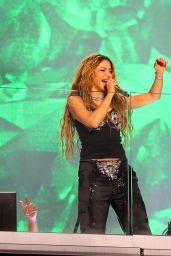 Shakira Performs Live at TSX in Times Square in New York 03/26/2024