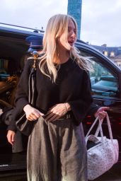 Sienna Miller Arriving at Ritz Hotel in Paris 02/28/2024