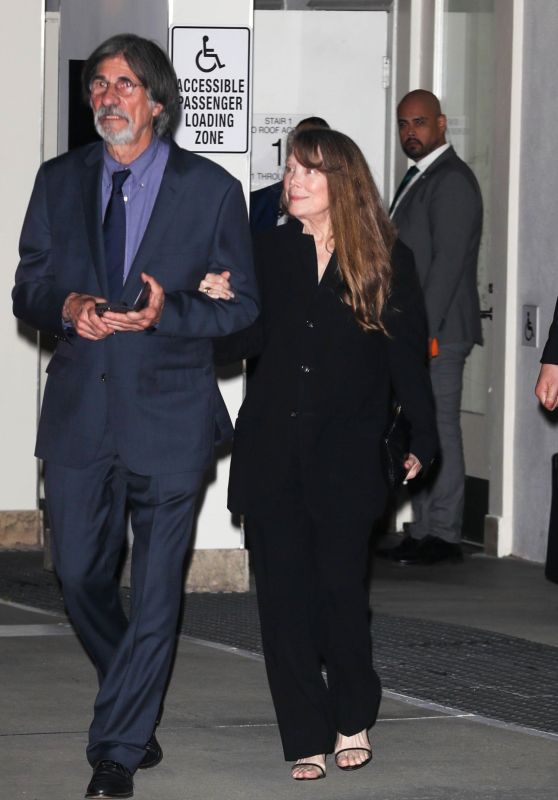 Sissy Spacek Leaves the Giorgio Armani pre-Oscar Party in Beverly Hills 03/09/2024