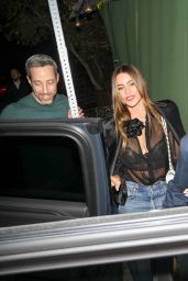 Sofia Vergara Departing From a Dinner at Pace Restaurant in LA 03/01/2024