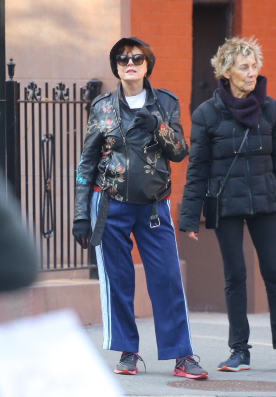 Susan Sarandon Out in New York 03/04/2024