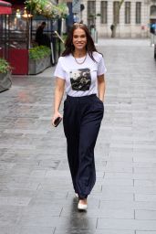 Vicky Pattison Arriving at Global Studios in London 03/22/2024