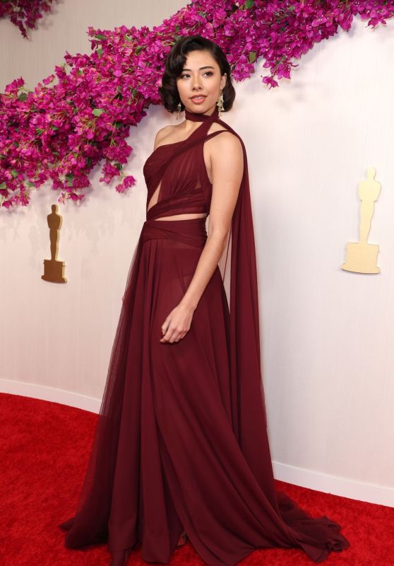 Xochitl Gomez at Oscars 2024 Red Carpet
