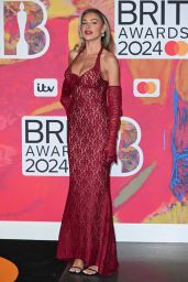 Zara McDermott at The BRIT Awards 2024