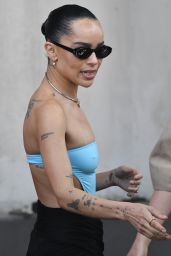 Zoe Kravitz Out in Hollywood 03/12/2024