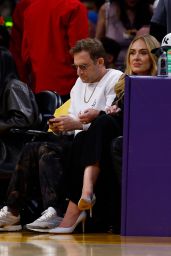 Adele and Rich Paul at LA Lakers Playoffs 04-27-2024